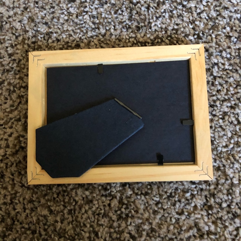 Oak Look Picture Frame for 3 1/2 x 5 Size Picture - Picture 4 of 4
